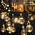 cheap Solar String Lights-Elegant Wedding Party Reception 5M Outdoor Solar String Lights with G50 Bulbs – IP65 Waterproof LED for Wedding, Garden, Patio &amp; Café