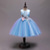 cheap Party Dresses-Kids Girls&#039; Dress Lace Floral Party Blue Purple Blushing Pink Cotton Elegant Colorful Dresses All Seasons 3-12 Years