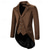 billiga Outfits-Set med svansrock smokin rock pirat ruffle skjortor 2 PCS mäns Ebenezer Scrooge elf punk gotisk medeltida 1700-tals utstyrslar smokin trench coat kostym karneval event fest jul