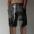 cheap Casual Shorts-Men&#039;s Straight Shorts 3D Print Elastic Waist Designer Stylish Casual / Sporty Sports Outdoor Daily Cotton Blend Comfort Breathable Graphic Prints Mid Waist 3D Print Black M L XL