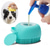 economico Strumenti da bagno-Bagno Cane Spazzola Da Bagno Guanti Da Massaggio Morbido Pettine In Silicone Di Sicurezza Con Scatola Di Shampoo Accessori Per Animali Domestici Per Gatti Strumento Per La Toelettatura Della Doccia