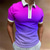 preiswerte klassisches Polo-Herren Poloshirt T Shirt Golfhemd Sport Modisch Casual Kurzarm Purpur Gelb Orange Leicht Blau Einfarbig Umlegekragen Casual Täglich Zip Kleidung Sport Modisch Casual