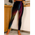 ieftine Jambiere și colanți de yoga-Pentru femei Sports Gym Leggings Pantaloni de yoga Talie Înaltă Spandex Auriu Negru Combinații de Negru Jambiere decupate Floral Controlul abdomenului Lift Fesier Uscare rapidă Îmbrăcăminte / Strech