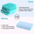 economico Strumenti da bagno-Bagno Cane Spazzola Da Bagno Guanti Da Massaggio Morbido Pettine In Silicone Di Sicurezza Con Scatola Di Shampoo Accessori Per Animali Domestici Per Gatti Strumento Per La Toelettatura Della Doccia