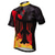 cheap Cycling Jerseys-21Grams® Men&#039;s Cycling Jersey Short Sleeve Mountain Bike MTB Road Bike Cycling Graphic Germany Russia Jersey Shirt Black Red Lycra Breathable Quick Dry Moisture Wicking Sports Clothing Apparel