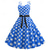 baratos Vestidos-Bolinhas Anos 50 vestido de férias Vestidos Baile de Máscara Listrado Poá Mulheres Baile de Máscaras Festa / Noite Festa de Solteira Adulto Vestido Vestidos de baile