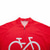 abordables Ensembles de vêtements pour hommes-Homme Maillot et Cuissard Avec Bretelles Velo Cyclisme Manche Courte VTT Vélo tout terrain Vélo Route Blanche Rouge Bleu Graphic Vélo Ensembles de Sport La peau 3 densités Respirable Séchage rapide