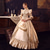 cheap Rococo-Gothic Victorian Vintage Inspired Medieval Dress Cocktail Dress Prom Dress Princess Shakespeare Bridal Women&#039;s Solid Color Ball Gown Stand Collar Halloween Wedding Party Party / Evening Dress