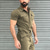 billiga Softshell-, fleece- och vandringsjackor-kortärmad herroverall militär jumpsuit med flera fickor ripstop modebyxa i ett stycke vardagsbyxor skrynkbeständig träning