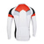 cheap Cycling Jerseys-Arsuxeo Men&#039;s Long Sleeve Cycling Jersey Winter Polyester White Black Purple Patchwork Bike Jacket Jersey Top Mountain Bike MTB Road Bike Cycling Breathable Quick Dry Anatomic Design Sports Clothing