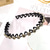 cheap Accessories-1 Pc Fashion Thin Headbands with Teeth Rhinestone Comb Headband Flower Wave Rhinestone Headbands Hair Clip Plastic Tooth Comb Headbands and Hair Bun Holders  Wavy Hairbands