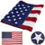 cheap Photobooth Props-5ft X 3ft (150cm X 91cm) Embroidered American Flag Embroidered Flag 90*150cm