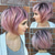 cheap Synthetic Trendy Wigs-Blonde Short Bob Wig With Bangs for Women 14 Inch Short Straight Synthetic Hair Wigs 613 Blonde Bob Wig with Bangs for Party Daily Use