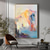 cheap Abstract Paintings-Handmade Oil Painting CanvasWall Art Decoration Abstract Knife Painting Landscape Blue For Home Decor Rolled Frameless Unstretched Painting