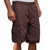 cheap Casual Shorts-Men&#039;s Hiking Shorts Military Outdoor Ripstop Breathable Zipper Pocket Lightweight Shorts Bottoms Drawstring Elastic Waist Iron Gray Denim Blue Climbing Beach Camping / Hiking / Caving M L XL 2XL 3XL