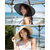 זול אביזרי לבוש לטיולים-נשים upf 50+ שוליים רחבי שוליים רול אפ קש כובע שמש מגן שמש קוקו כובע חוף קיץ uv upf אריזה מתקפל נסיעות