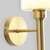 abordables Appliques murales d&#039;intérieur-appliques murales encastrées modernes led salon chambre applique murale en cuivre 220-240v