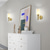 abordables Appliques murales d&#039;intérieur-appliques murales encastrées modernes led salon chambre applique murale en cuivre 220-240v