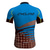 baratos Conjuntos de Roupa de Homem-Homens Camisa com Bermuda Bretelle Manga Curta Ciclismo de Montanha Ciclismo de Estrada Verão Primavera Branco Vermelho Azul Poá Moto Tapete 3D Secagem Rápida Bolso Traseiro Pavio Humido Respirável