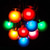 cheap Plug String Lights-Elegant Wedding Reception Party Outdoor String Lights 7.62M 25ft G40 Bulbs Outdoor Wedding Decoration Backyard Bistro Patio Balcony Home Decoration 7W Globe Light String 220-240V