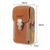 cheap Travel Bags-Fashion Men Multi-function PU Leather Fanny Waist Bag Casual Mobile Phone Purse Pocket Male Outdoor Travel Sports Belt Bum Pouch