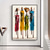 abordables Pinturas de personas-Mintura hecho a mano gente africana pintura al óleo sobre lienzo arte de la pared decoración imagen abstracta moderna para la decoración del hogar enrollado sin marco pintura sin estirar