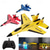cheap Outdoor Fun &amp; Sports-RC Foam Aircraft SU-35 Plane 2.4G Radio Control Glider Radio Remote Control SU-35 Tail Pusher Quadcopter Glider Aircraft Model Fighter Plane Glider Airplane Foam Boys Toys for Boy and Girls