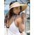 levne Oděvní doplňky pro turistiku-dámská upf 50+ široká krempa rolovací slaměný klobouk sluneční clona culík letní plážový klobouk uv upf sbalitelný skládací cestovní