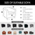 abordables Cubierta de sillón y silla sin brazo-Funda para silla de club, funda para silla de barril, funda elástica para silla de bañera, funda de sofá para sillón para perros, mascota, protector de muebles de sofá lavable, suave y duradero