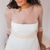 voordelige Bruiloftsomslagen-Dames Wrap Bolero Voiles  Sheers Bruid Zonnebescherming 3/4 Lengte Mouwen Tulle Bruiloft Wraps Met Bandage Voor Bruiloft Alle Seizoenen jurk om indruk te maken
