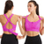 cheap Plain Tank-Women's High Support Sports Bra Running Bra Cross Back Zip Front Bra Top Padded Yoga Fitness Gym Workout Adjustable Breathable Quick Dry Black White Solid Color