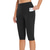 baratos Leggings e collants para ioga-Mulheres Calças de ioga Bolsos laterais Butt Lift Compressão abdominal Cintura Alta Pilates Treino de Ginástica Corrida Legging Capri Calças Côr Sólida Preto Branco Azul Marinho Escuro Esportes