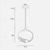cheap Pendant Lights-25cm Single Design Island Design Pendant Light Glass Electroplated Modern Nordic Style 220-240V