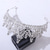 billige Tiarer og kroner-Krone Tiara Hodebånd Rhinestone Legering Bryllup Fest  Kveld Retro Sjømat Med Krystall  Rhinestone Delt Felles Hodeplagg Hodeplagg kjoler å imponere