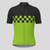 cheap Cycling Jerseys-21Grams Men&#039;s Cycling Jersey Short Sleeve Bike Top with 3 Rear Pockets Mountain Bike MTB Road Bike Cycling Breathable Quick Dry Moisture Wicking White Black Green Plaid Checkered Spandex Polyester