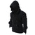 cheap Basic Hoodies-Men&#039;s Hoodie Tactical Black Hooded Solid Color Rivet Cool Winter Clothing Apparel Hoodies Sweatshirts  Long Sleeve
