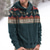 cheap Tops-Men&#039;s Hoodie Light Green Army Green Gray Hooded Geometric Print Pocket Casual Holiday Going out Streetwear Cool Designer Winter Clothing Apparel Hoodies Sweatshirts  Long Sleeve