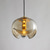 cheap Pendant Lights-25cm Single Design Island Design Pendant Light Glass Electroplated Modern Nordic Style 220-240V
