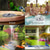 cheap Underwater Lights-Solar Fountain Lights Water Pump Pool Pond Light Remote Control Garden Decoration Bird Bath Solar Powered Fountain Floating Water