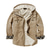 ieftine Cămăși groase-cămașă cu glugă căptușită în sherpa pentru bărbați jachetă căptușită haină de lucru flanel cămașă cu nasturi jachetă iarnă în aer liber termic cald rezistent la vânt îmbrăcăminte exterioară ușoară