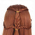 economico Parrucche dei personaggi dei film-lo hobbit il signore degli anelli film elfo tauriel parrucca cosplay capelli castano dorato lunghe trecce ondulate parrucche per le donne spettacolo del partito parrucche di halloween