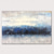 cheap Abstract Paintings-Handmade Oil Painting CanvasWall Art Decoration Abstract Knife Painting Landscape Bluefor Home Decor Rolled Frameless Unstretched Painting