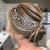 abordables Accessoires de coiffure-Turban de mariage de mariée cristal feuille d'argent accessoires de cheveux de mariée strass bandeau diadème pour les mariées et les demoiselles d'honneur