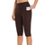 baratos Leggings e collants para ioga-Mulheres Calças de ioga Bolsos laterais Butt Lift Compressão abdominal Cintura Alta Pilates Treino de Ginástica Corrida Legging Capri Calças Côr Sólida Preto Branco Azul Marinho Escuro Esportes
