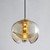 cheap Pendant Lights-25cm Single Design Island Design Pendant Light Glass Electroplated Modern Nordic Style 220-240V
