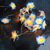 cheap Battery String Lights-3M 20 LED Flower String Lights Frangipani Light for Home Decoration Fairy Light Garland Wreath Outdoor Wedding Party Decorting Lamp