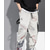 رخيصةأون بنطلون كارجو-رجالي بنطلون كارجو سراويل البضائع ركض عداء ببطء بنطلونات رباط مرونة الخصر متعدد الجيب مطبوعات غرافيك متنفس ناعم فضفاض مناسب للبس اليومي موضة أناقة الشارع أسود رمادي