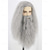 economico Parrucche da festa-parrucche da uomo topcosplay e parrucca cosplay lunga barba grigia
