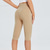baratos Leggings e collants para ioga-Mulheres Calças de ioga Bolsos laterais Butt Lift Compressão abdominal Cintura Alta Pilates Treino de Ginástica Corrida Legging Capri Calças Côr Sólida Preto Branco Azul Marinho Escuro Esportes