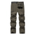 cheap Hiking Trousers &amp; Shorts-Men&#039;s Convertible Zip Off Pants Hiking Pants Trousers Summer Outdoor Breathable Water Resistant Quick Dry Zipper Pocket Pants / Trousers Bottoms Elastic Waist Black Army Green Hunting Fishing Climbing